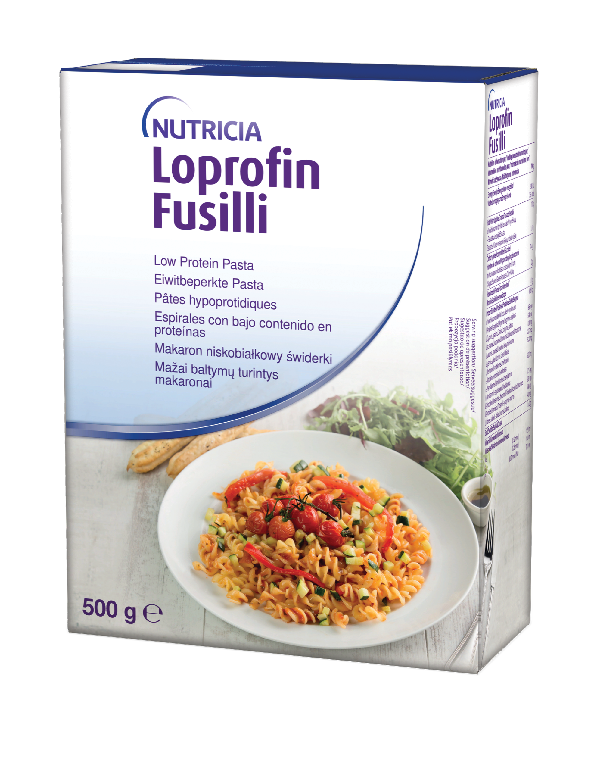 Лопрофін Паста фузіллі з низьким вмістом білка / Loprofin Low Protein Pasta Fusilli